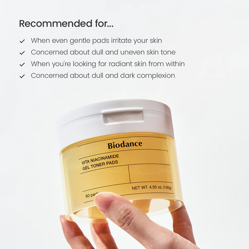 Vita Niacinamide Gel Toner Pads