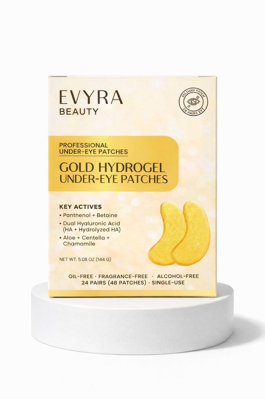 Gold Hydrogel Under-Eye Patches