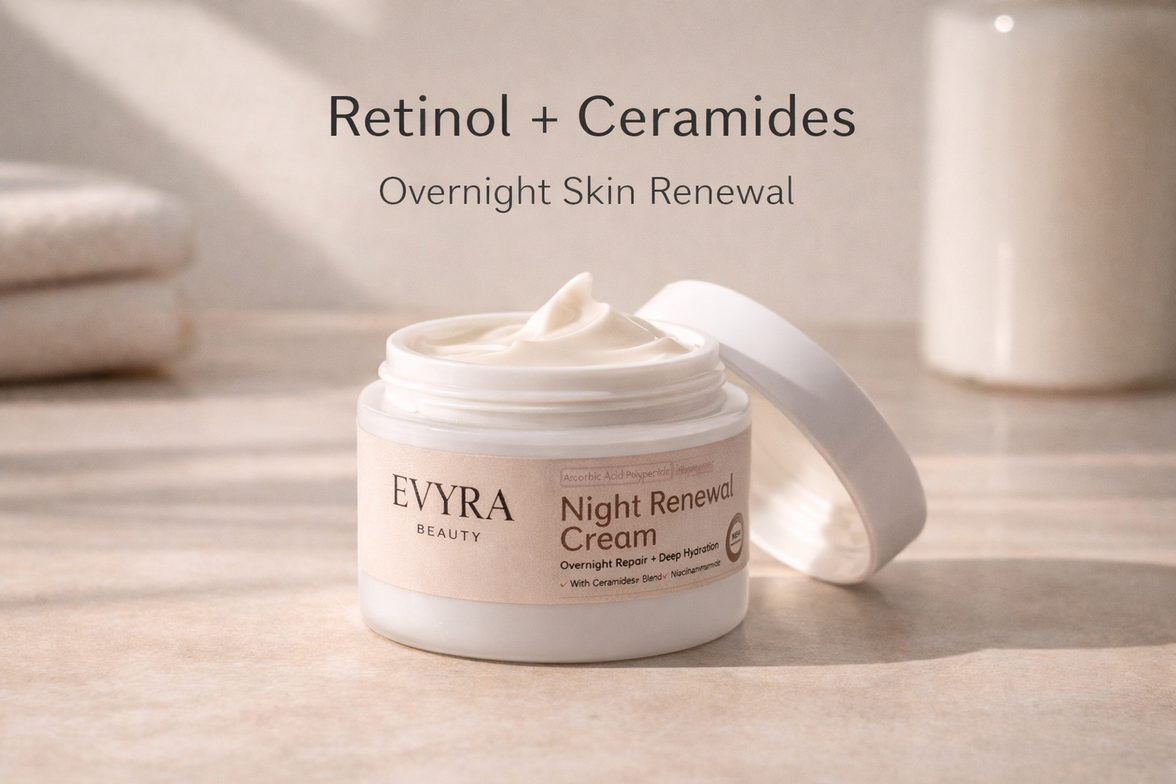 Night Renewal Cream - Retinol + Ceramides