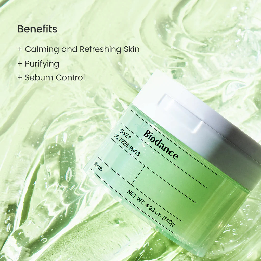 Sea Kelp Gel Toner Pads