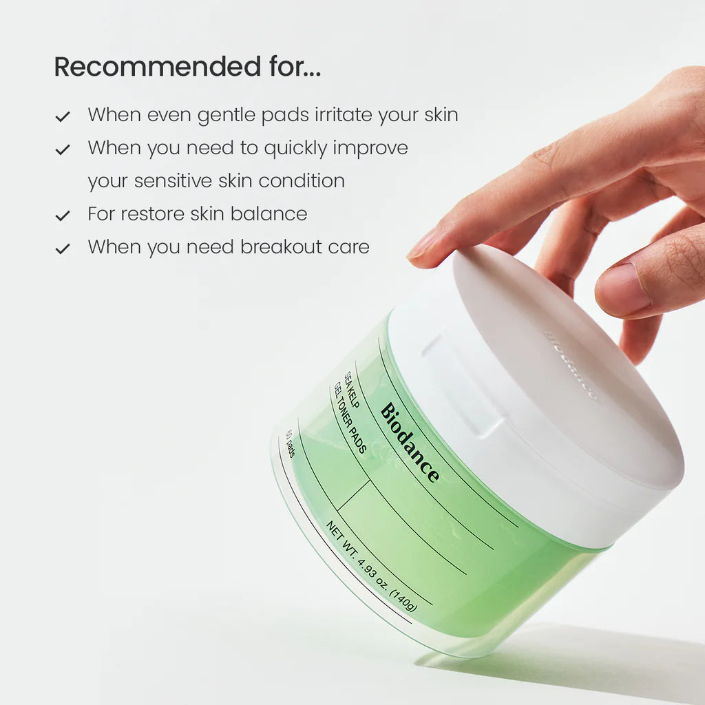 Sea Kelp Gel Toner Pads