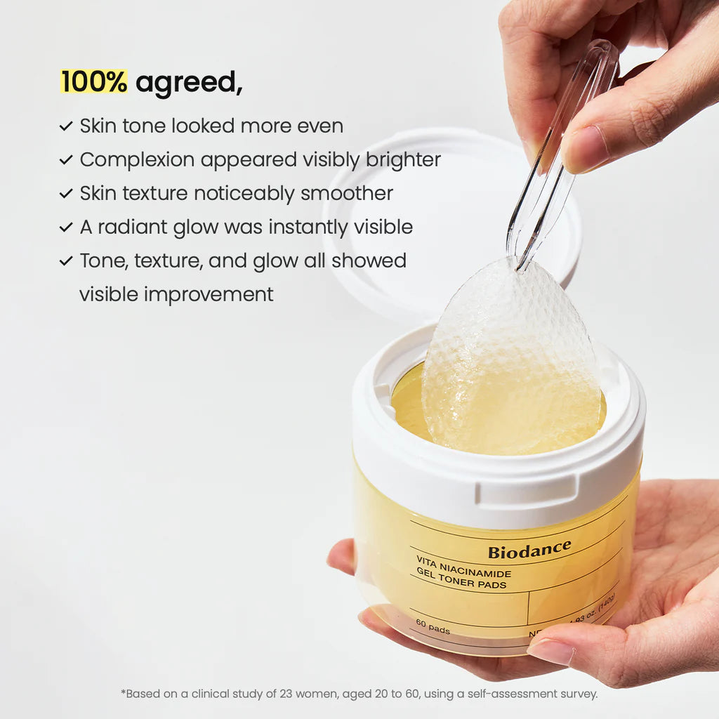 Vita Niacinamide Gel Toner Pads