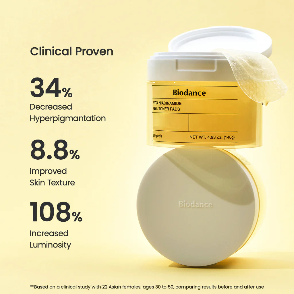Vita Niacinamide Gel Toner Pads