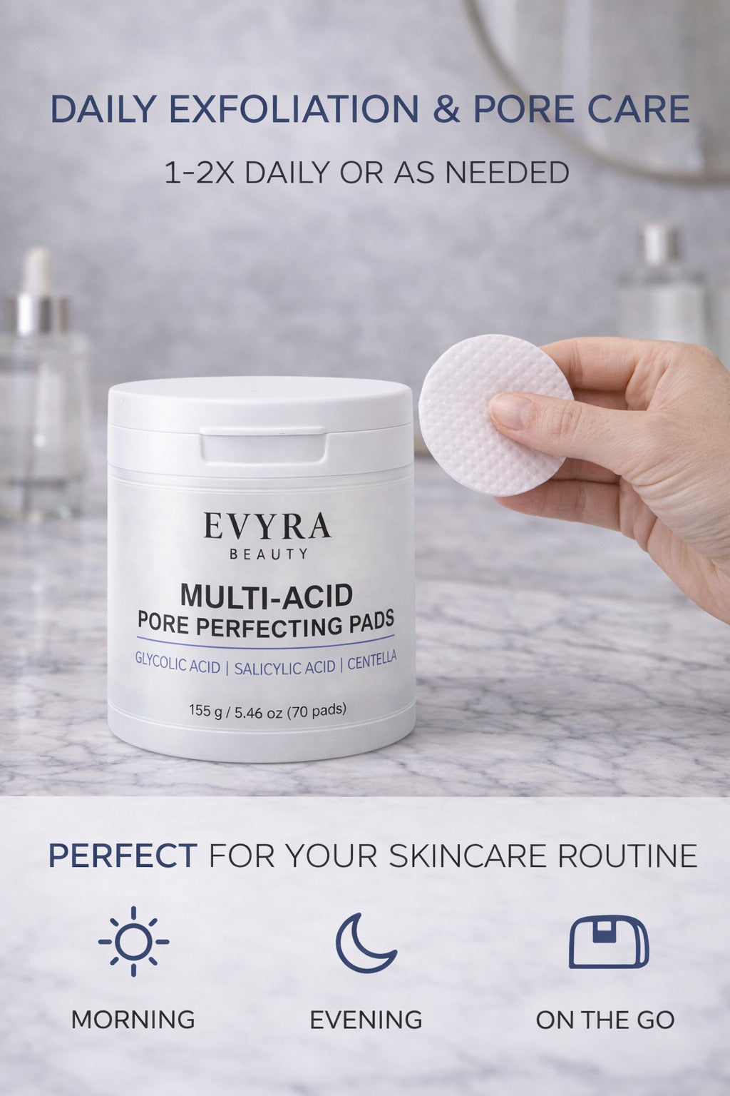 EVYRA Multi-Acid Pore Perfecting Pads