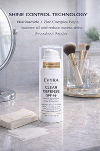 Clear Defense SPF 46 Sunscreen Lotion for Face